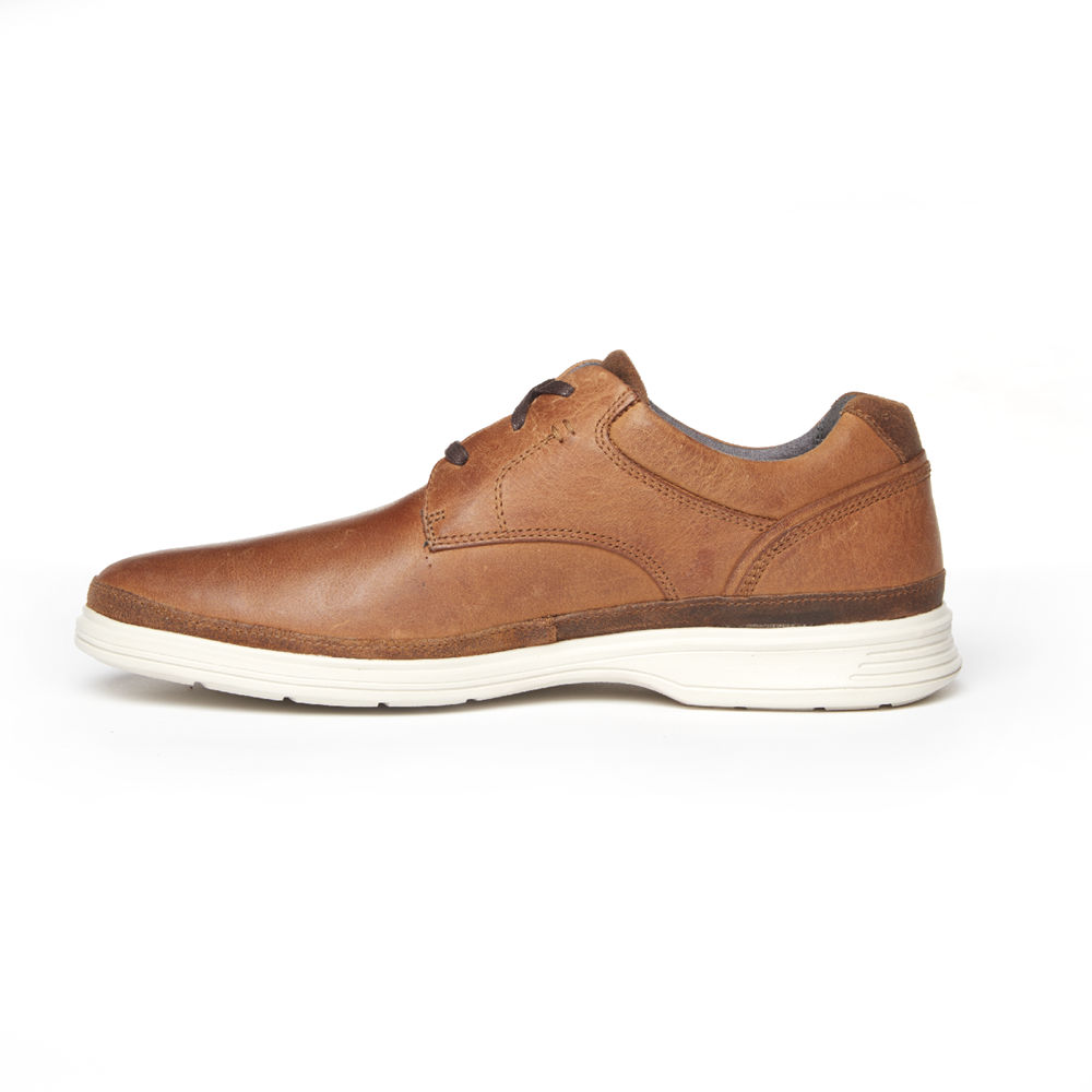 Rockport Singapore Mens Sneakers - Dress Sports 2 Go Plain Toe Brown - IG3065841